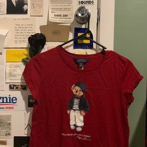 ralph lauren bear shirt🧸